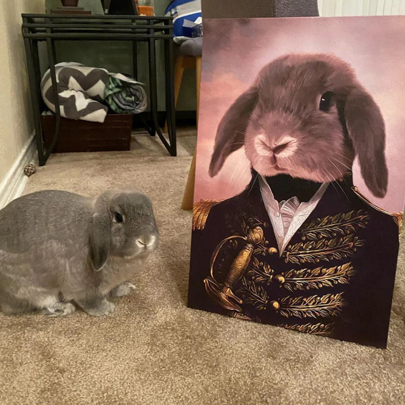 Custom Royal Dog Painting
